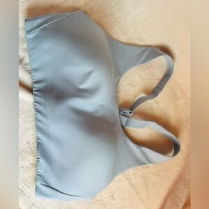 Athleta Light Blue Seamless Bralette 34D